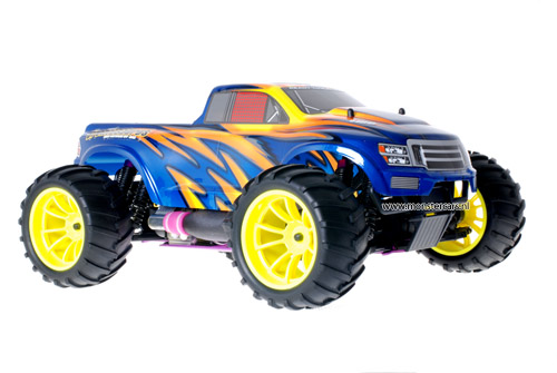 Himoto 1:10 Nitro Truck Blue Canon